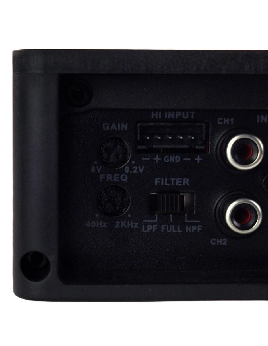 Amplificador para auto AAM240.4 de 12 VDC 9