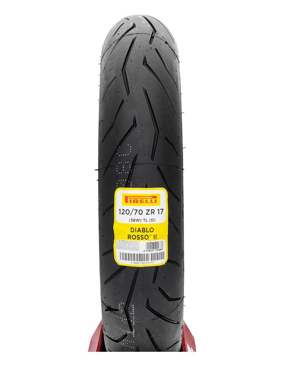 Llanta para moto Pirelli Diablo Rosso II 120/70R17 3