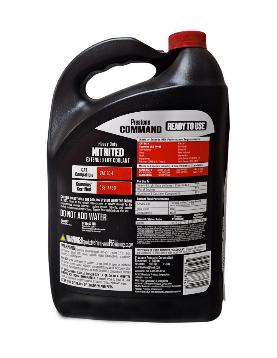 Anticongelante para automóvil 3.7 L 2