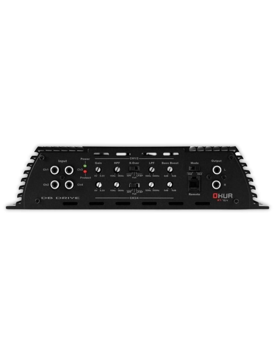 Amplificador para auto A7 75.4 de 4.5 V 5
