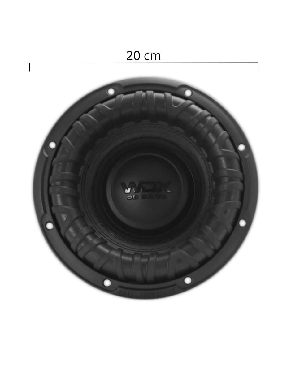 Subwoofer wdx8g5r.2 10
