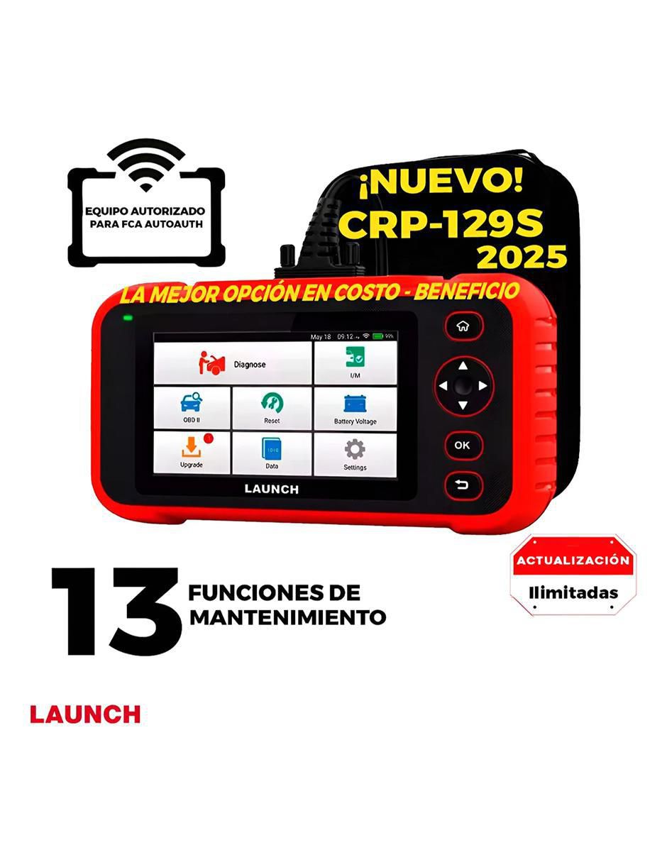 Escaner automotriz compatible con Bmw Wi-Fi Creader 129s 5