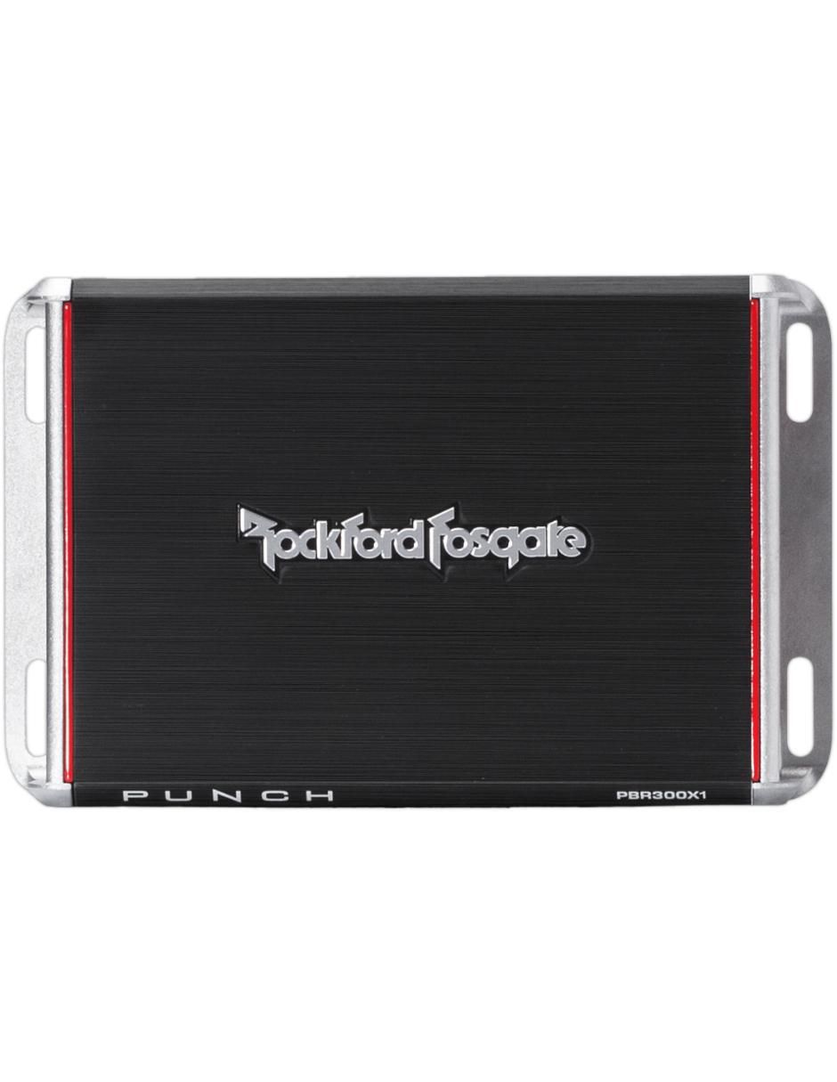 Amplificador para auto PBR300X1 de 9.16 VDC Amplificador para auto PBR300X1 de 9.16 VDC