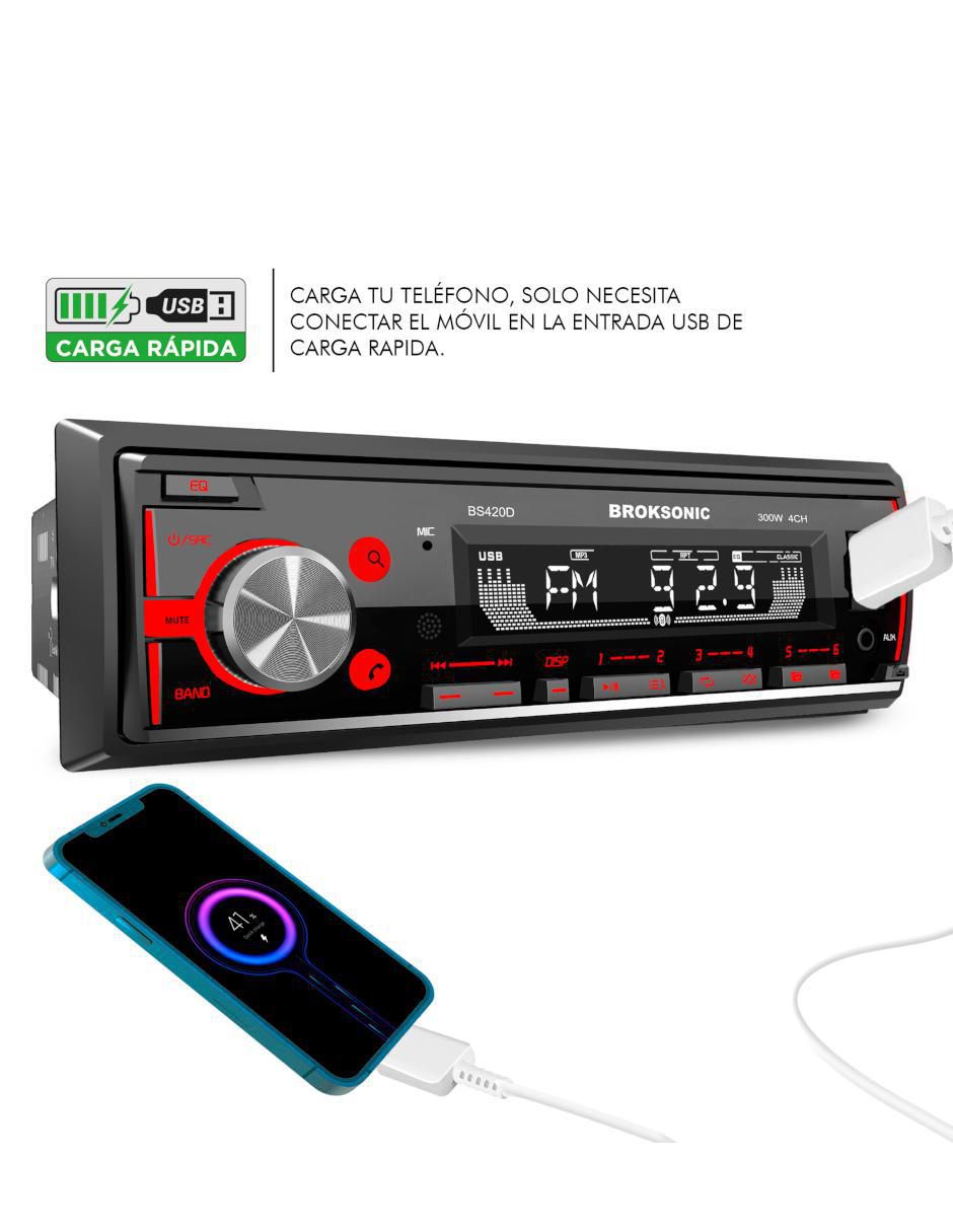 Kit de autoestéreo subwoofer BS-420D65 5
