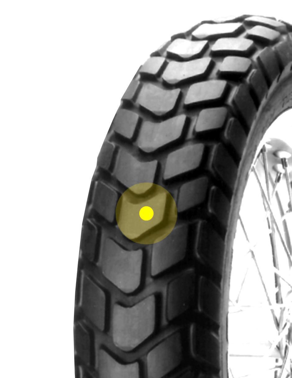 Llanta para moto MT60 110/90R17 3