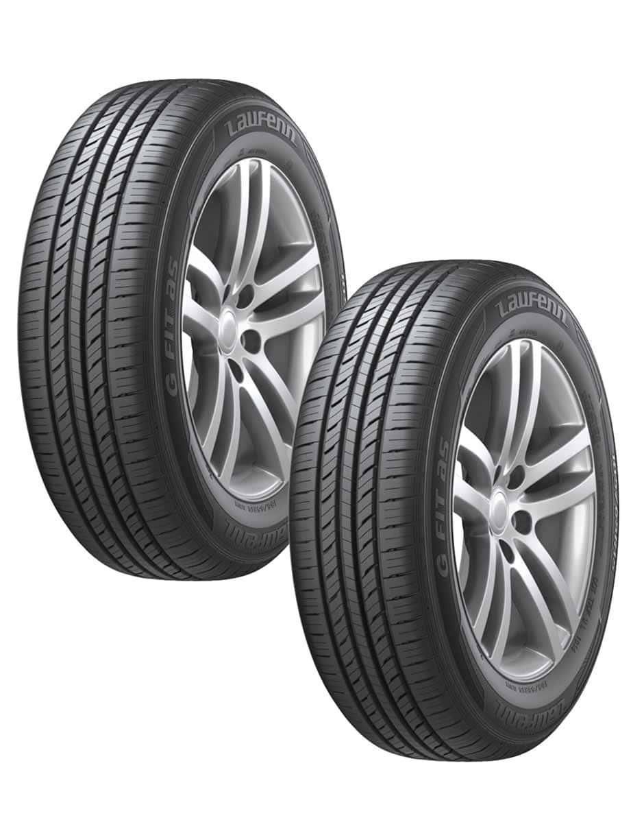 Set de llantas para auto LV01 FIT VAN 195/104R15