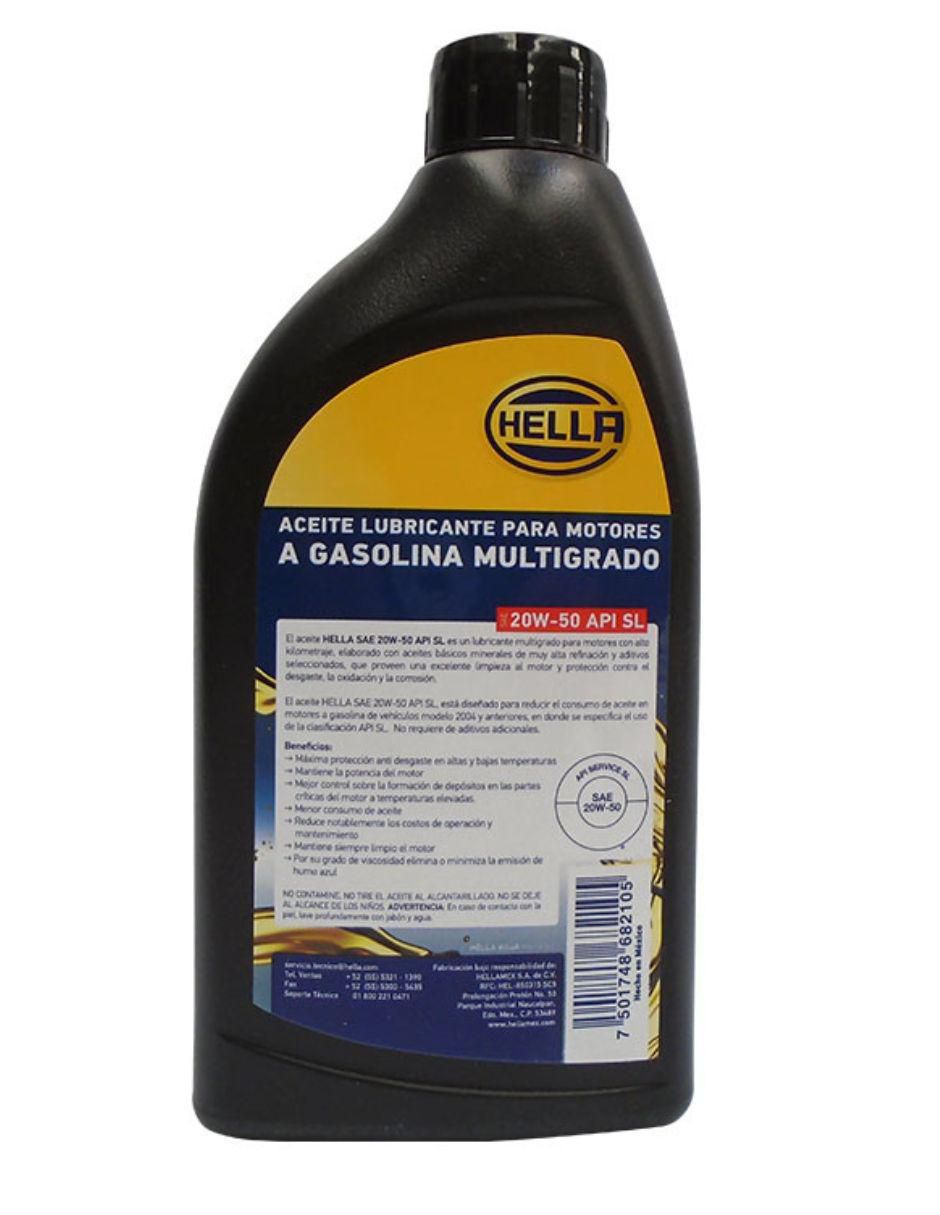 Aceite multigrado para automóvil 20W-50 946 ml 2