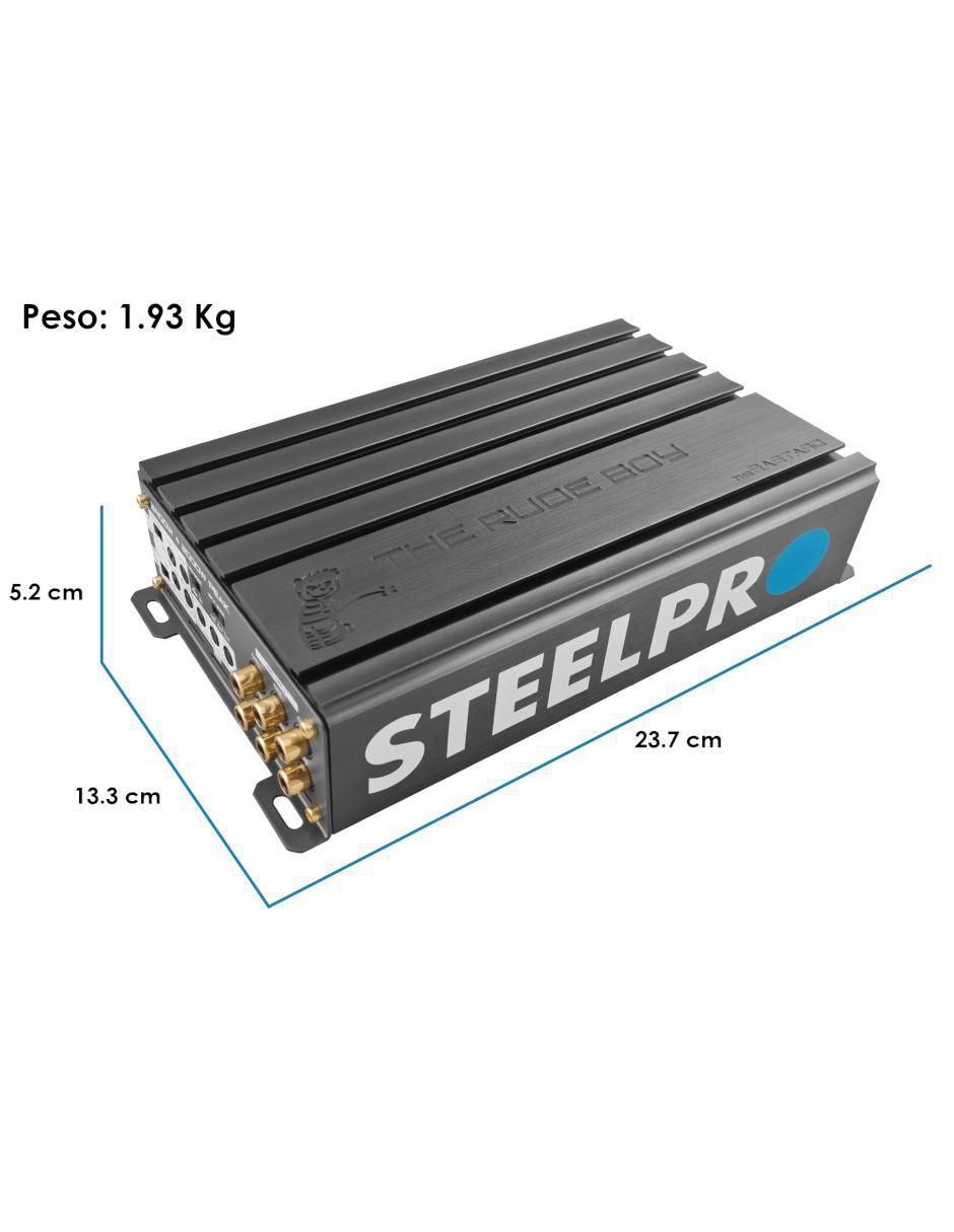 Amplificador para auto The Bastard de 16V 4