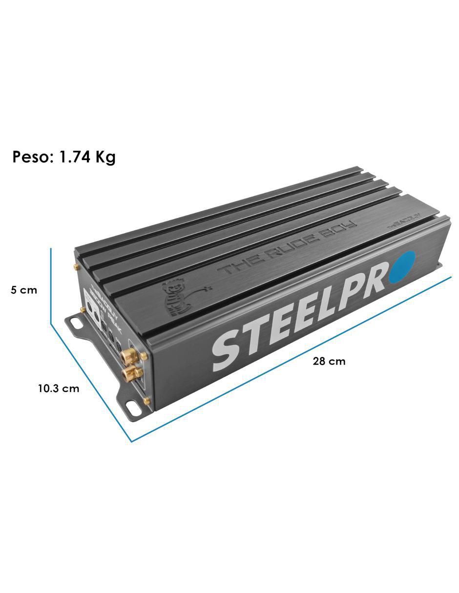 Amplificador para auto The Bad Guy de 12V 4