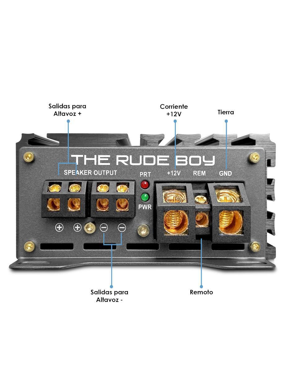 Amplificador para auto The Bad Guy de 12V 3