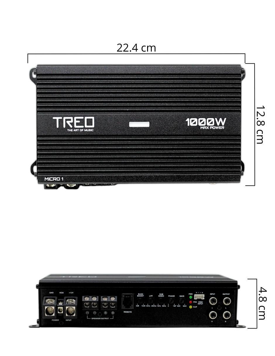 Amplificador para auto Micro1 de 8 V 7