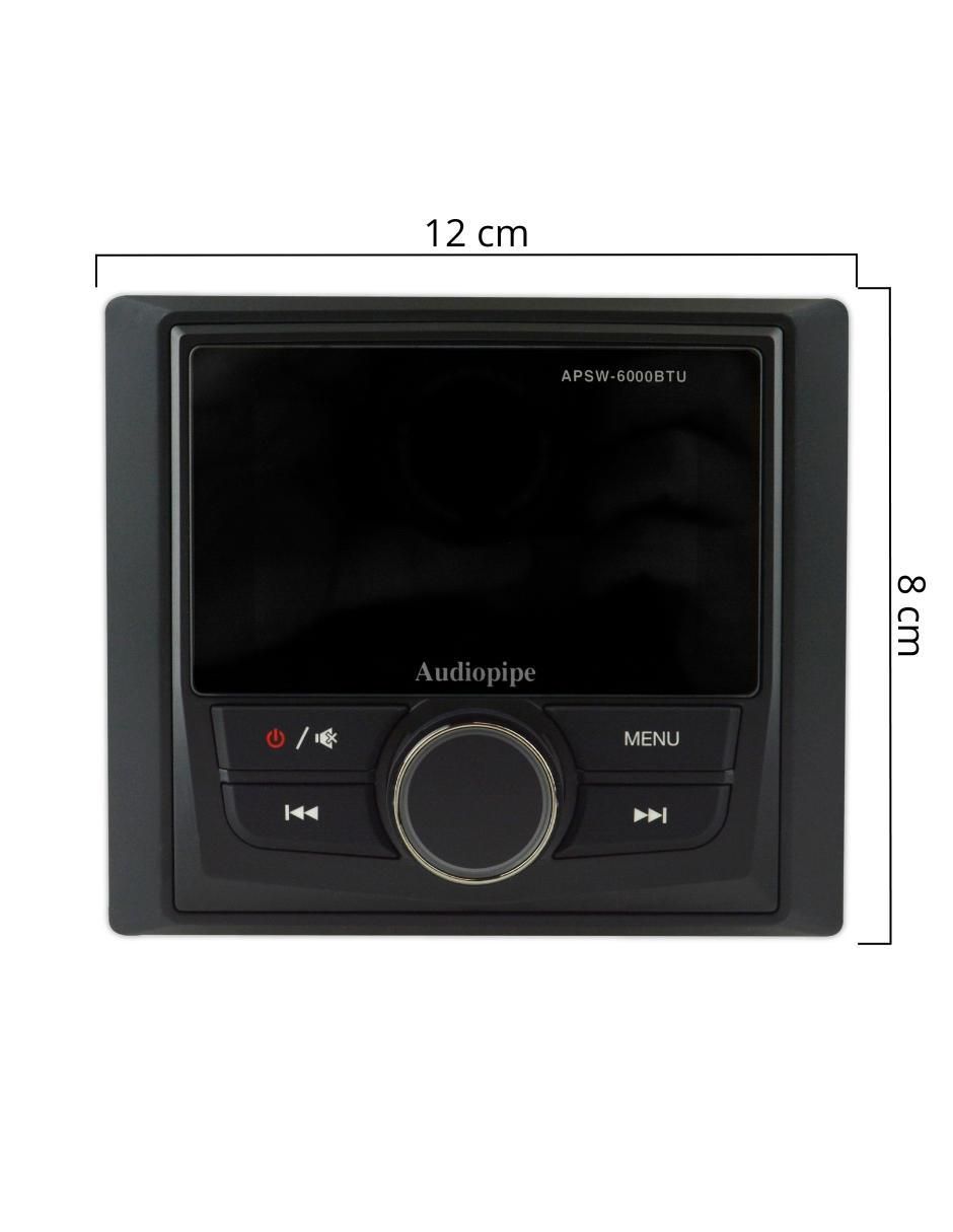 Autoestéreo doble din APSW-6000BTU 13