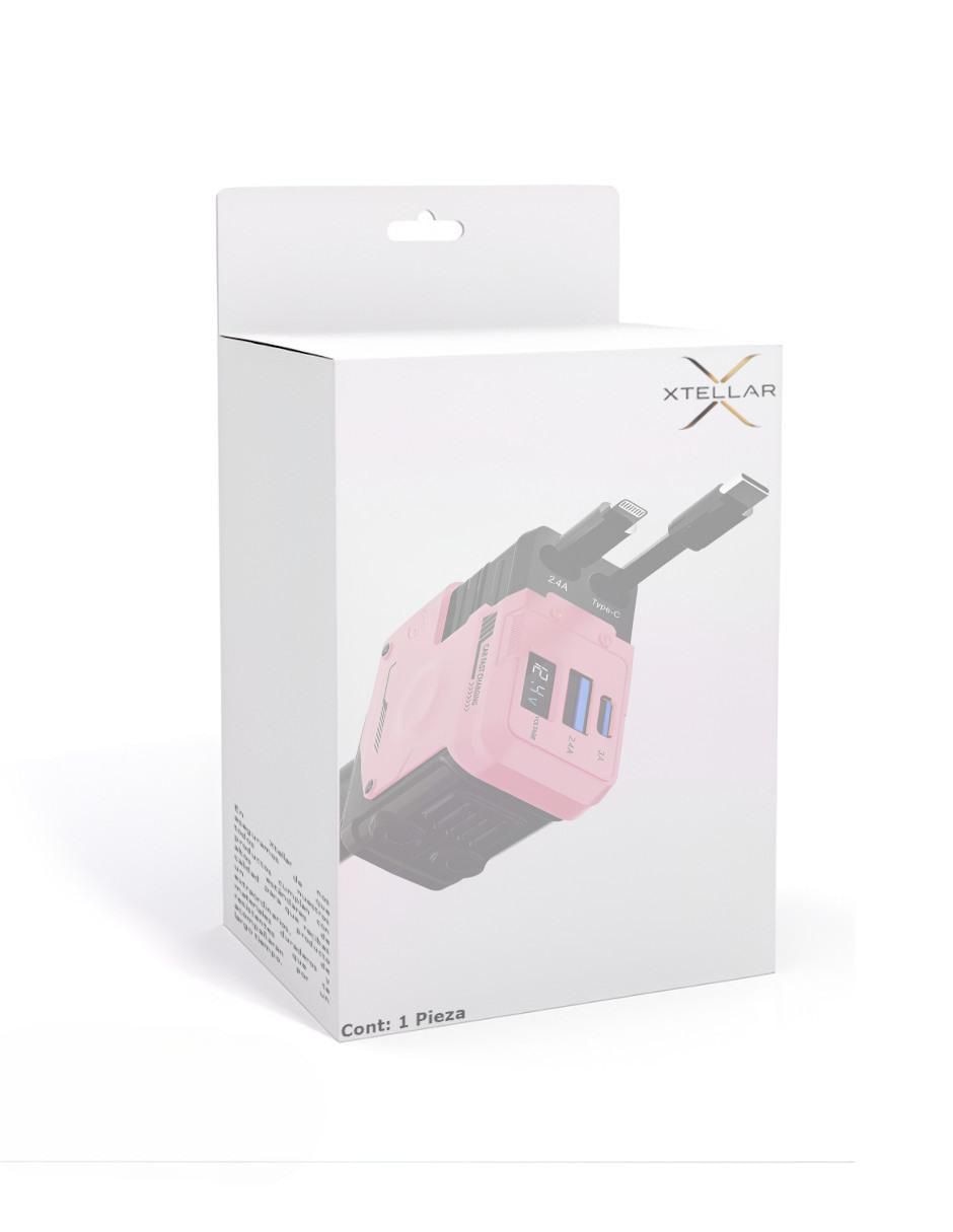 Cargador auto de 120 W auxiliar, USB C XTLLAR6208 4