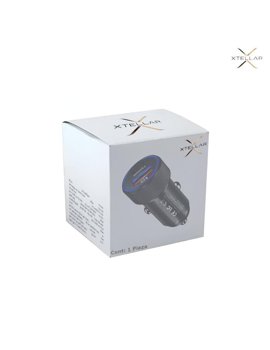 Cargador auto de 48 W USB tipo A + USB tipo C XTLLAR6209 4