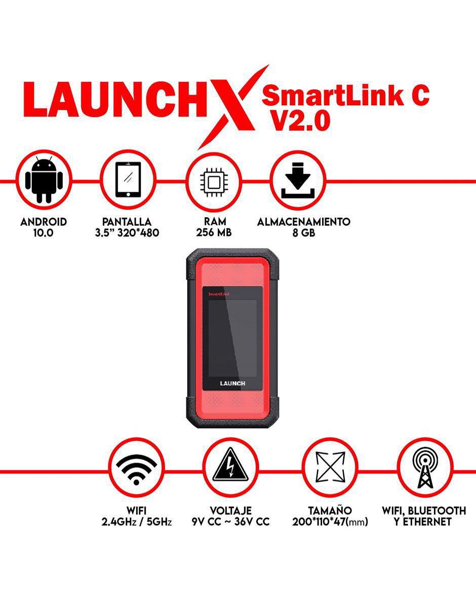 Escaner automotriz compatible con jeep wi-fi LAU341192701 PRO3LINK 4