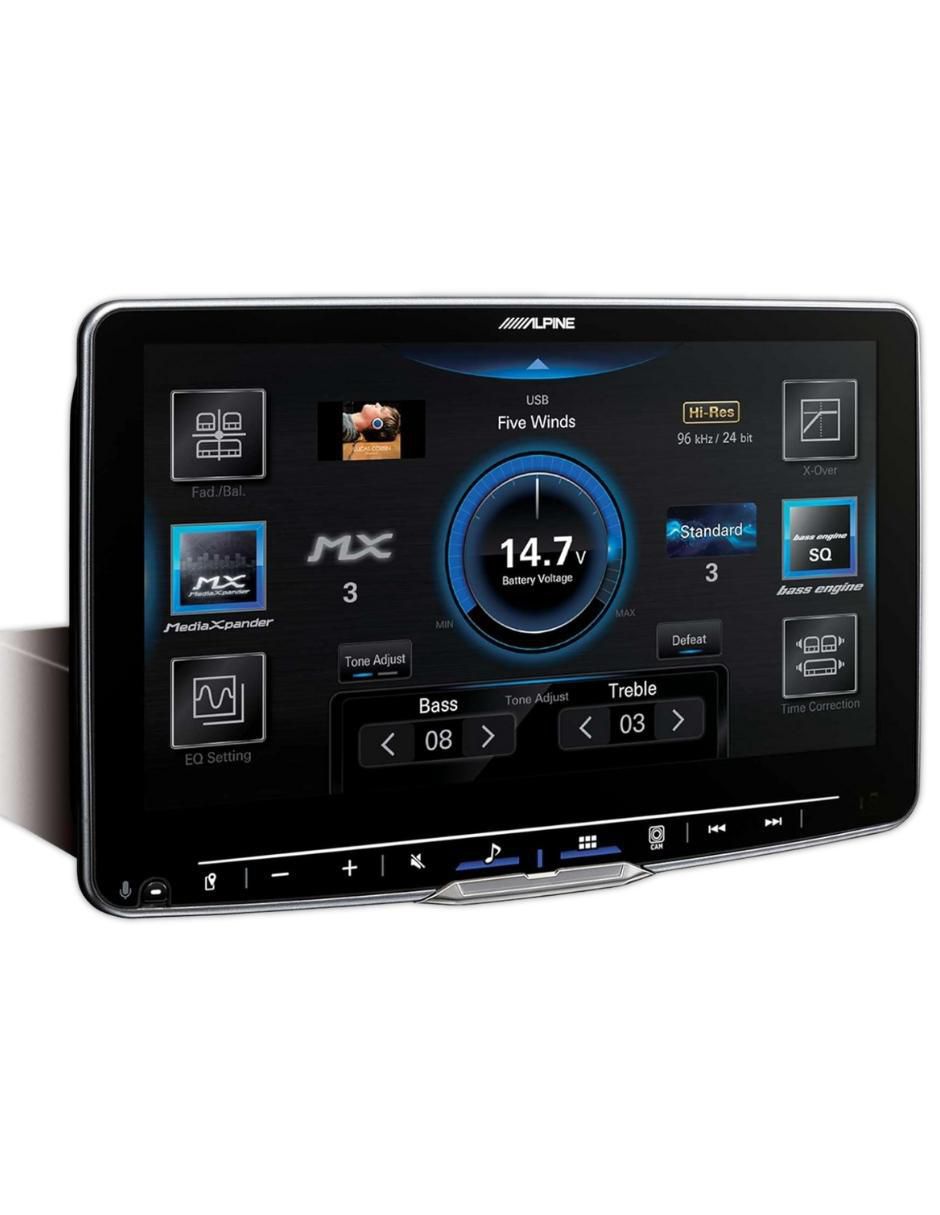 Pantalla para auto ILX-F509 2