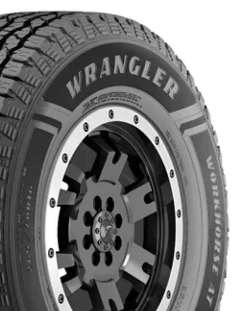 Llanta para auto Wrangler Workhorse AT 245/70R16 3