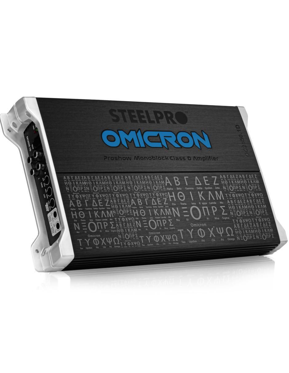 Amplificador para auto oc-2550.1d de 12 V 4