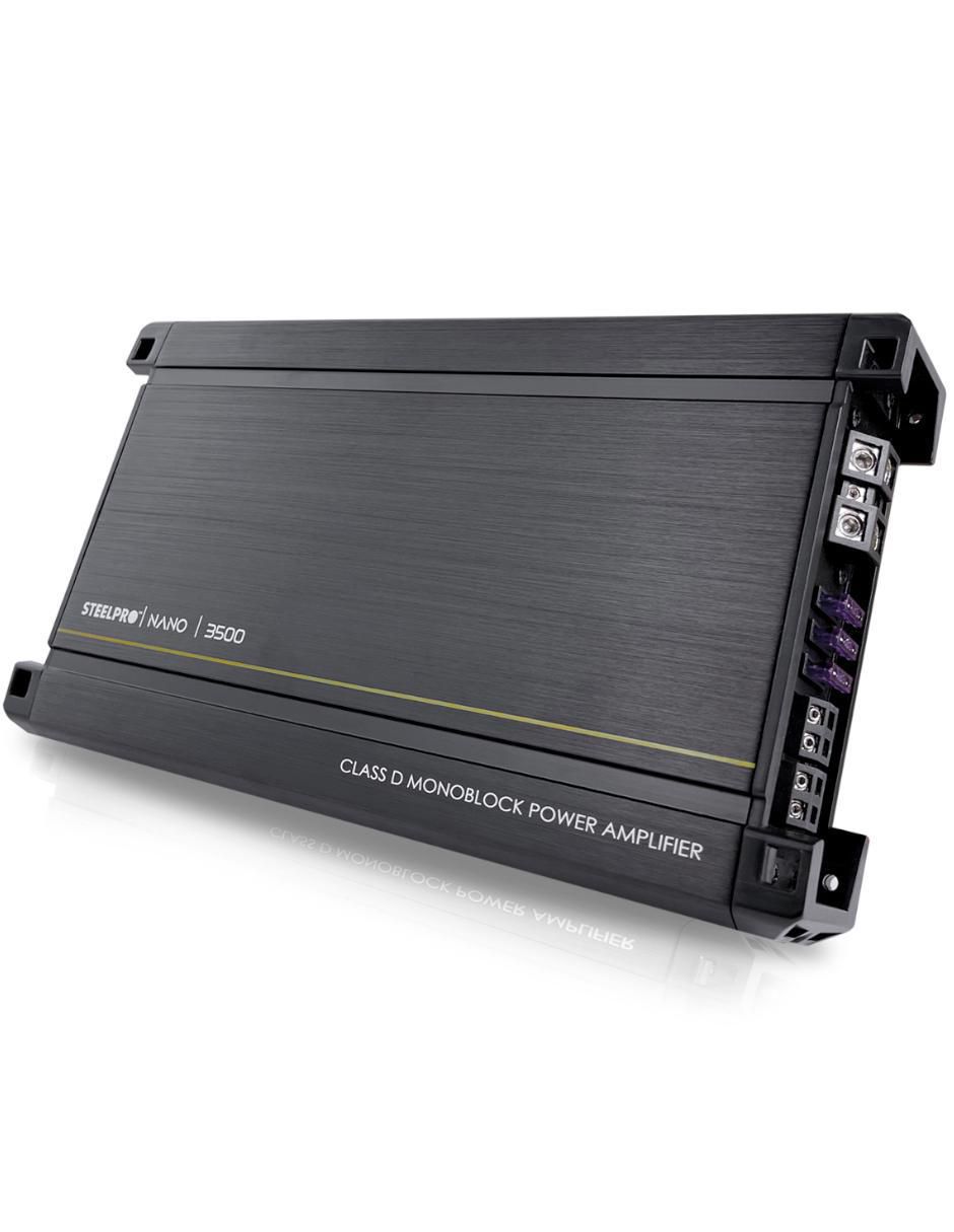 Amplificador para auto nano3500 de 9.5 V