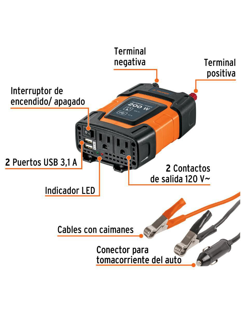 Inversor de corriente de 110 V 3
