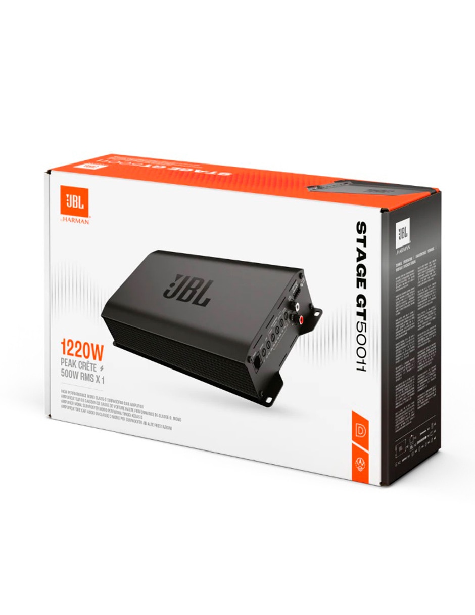 Amplificador p/auto Stage GT50011 de 12 V 5