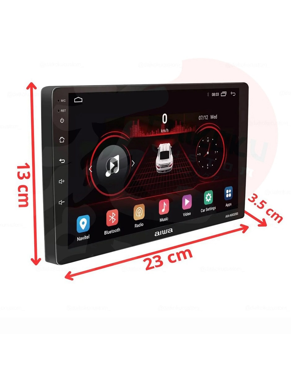 Pantalla para auto AW-A802BS 6