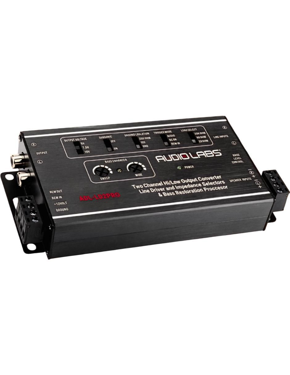 Amplificador para auto Adl-ld2pro de 13 V Amplificador para auto Adl-ld2pro de 13 V