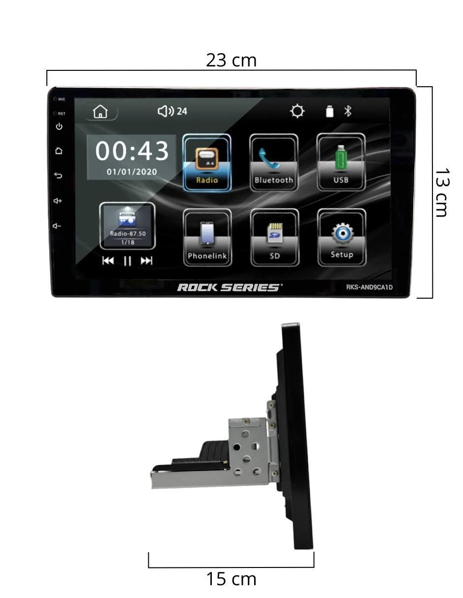 Pantalla para auto rks-and9ca1d 7