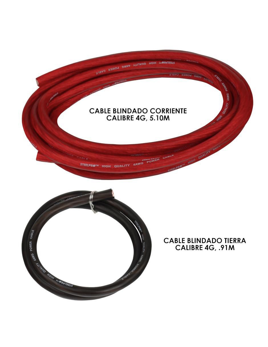Kit instalación para amplificador RCA a tipo RCA de 5 m 5