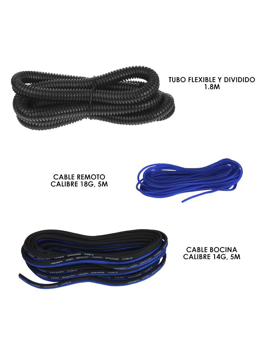 Kit instalación para amplificador RCA a tipo RCA de 5 m 6