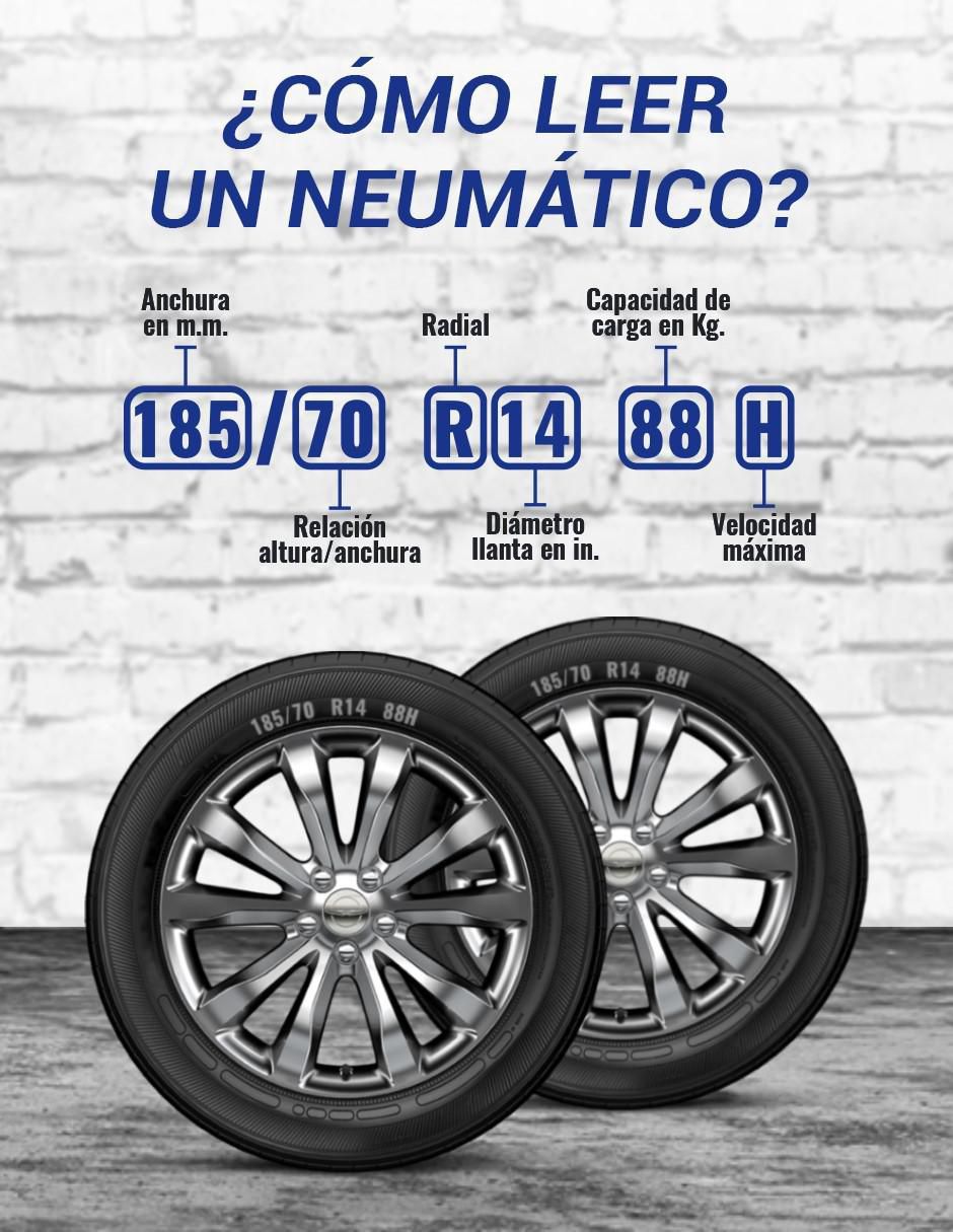 Set de llantas para auto HH11 VT 185/65R14 2