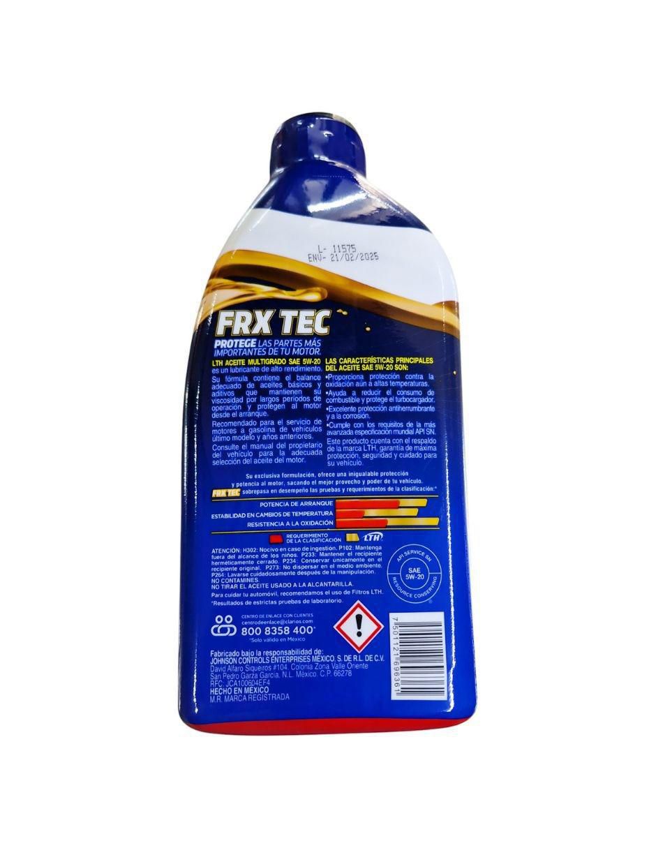 Aceite multigrado para automóvil 5W20-L 946 ml 2