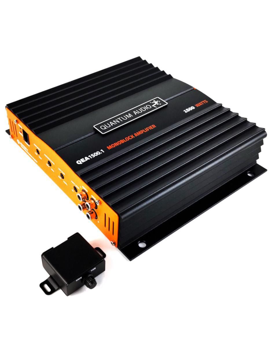 Amplificador para auto QEA1500.1 de 9-16 vdc Amplificador para auto QEA1500.1 de 9-16 vdc