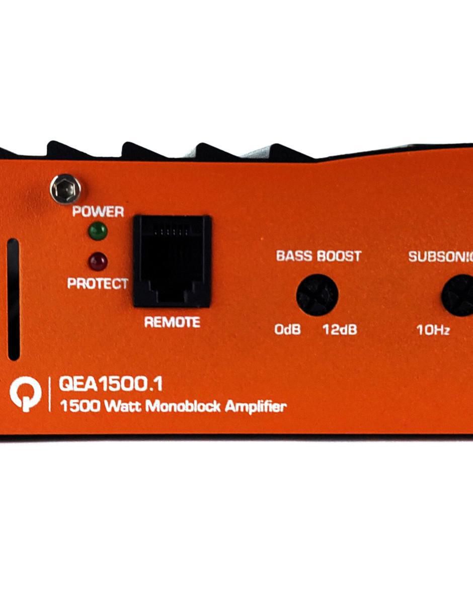 Amplificador para auto QEA1500.1 de 9-16 vdc 11