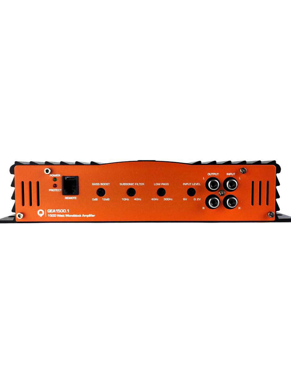 Amplificador para auto QEA1500.1 de 9-16 vdc 6