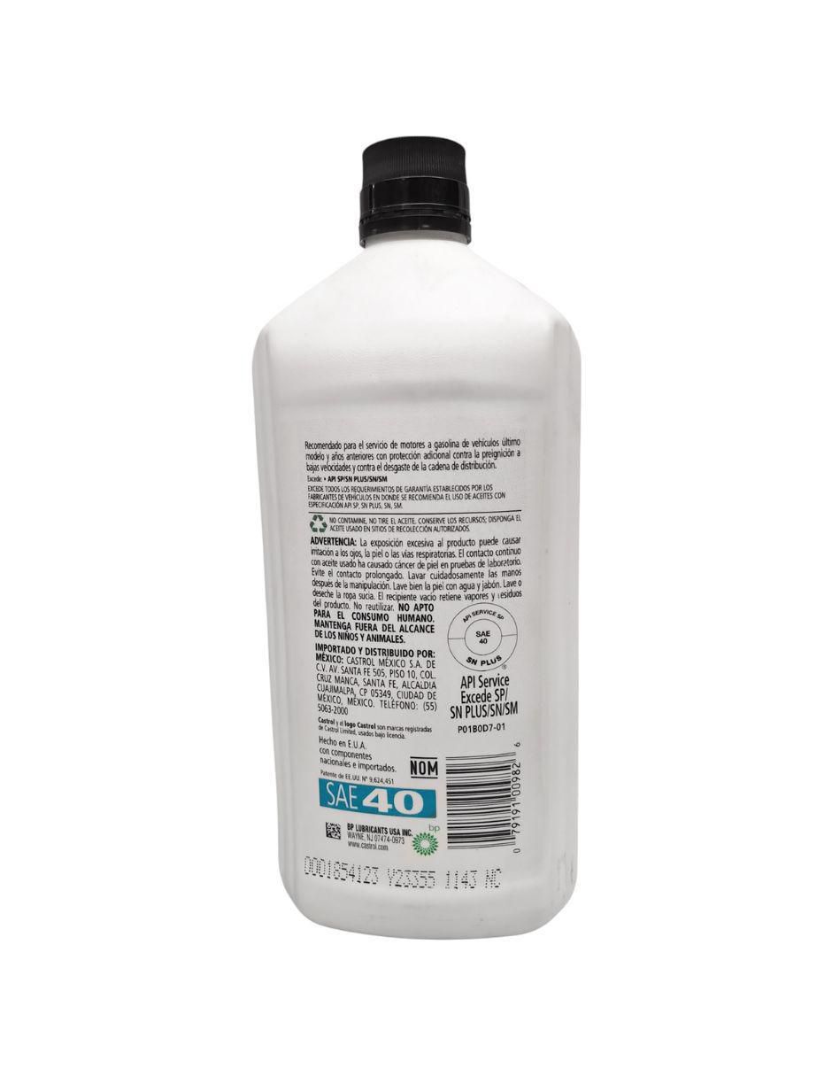 Aceite mineral para automóvil 0W-40 aceite de motor monogrado 2