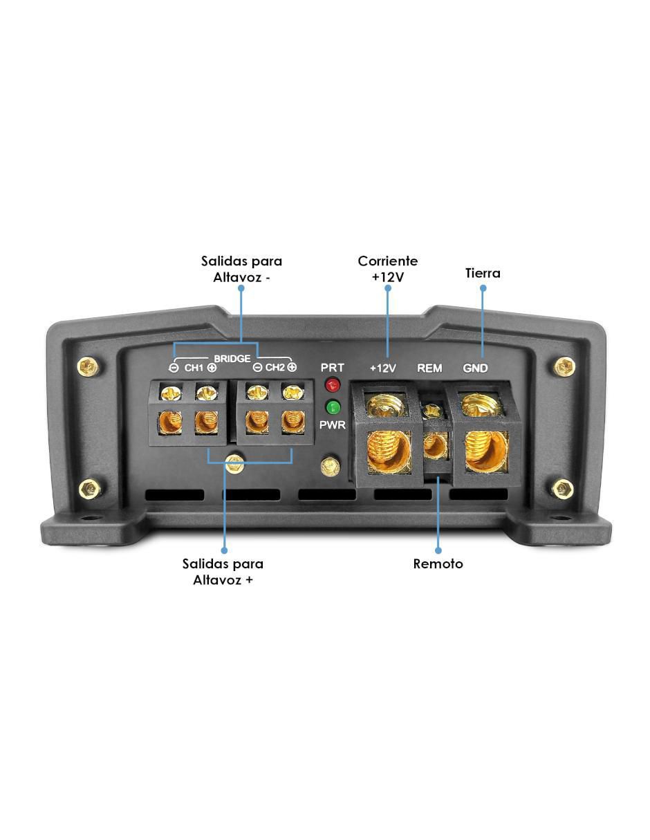 Amplificador para auto Ibiza de 16 V 3