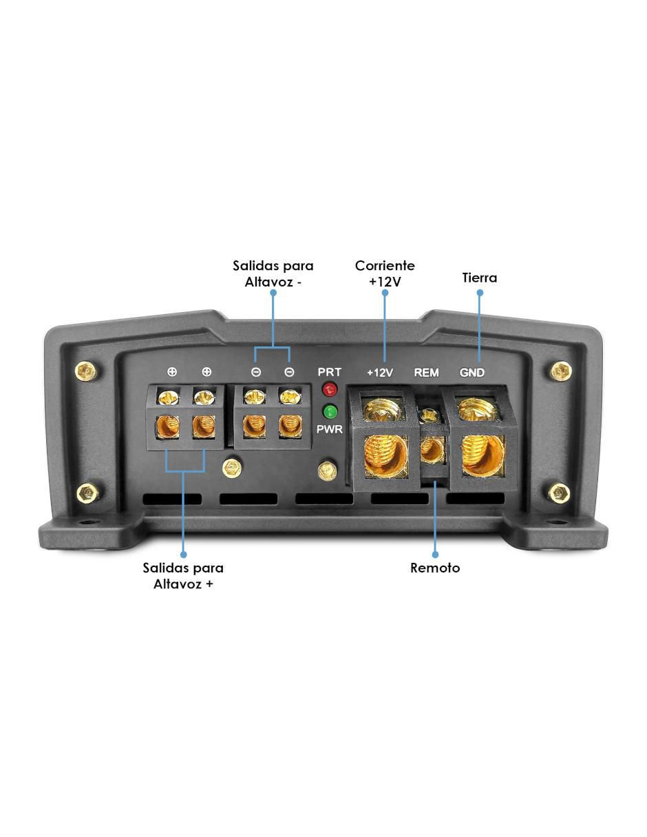 Amplificador para auto Pitbull de 16 V 3
