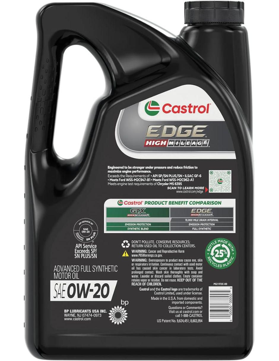 Aceite sintético para automóvil 5W-20 5 L 2