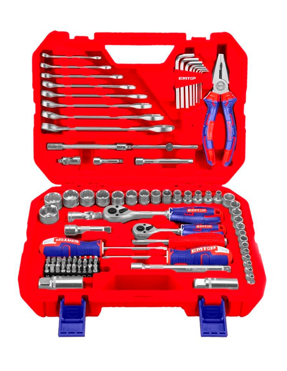 Kit caja de herramientas 2 compartimentos
