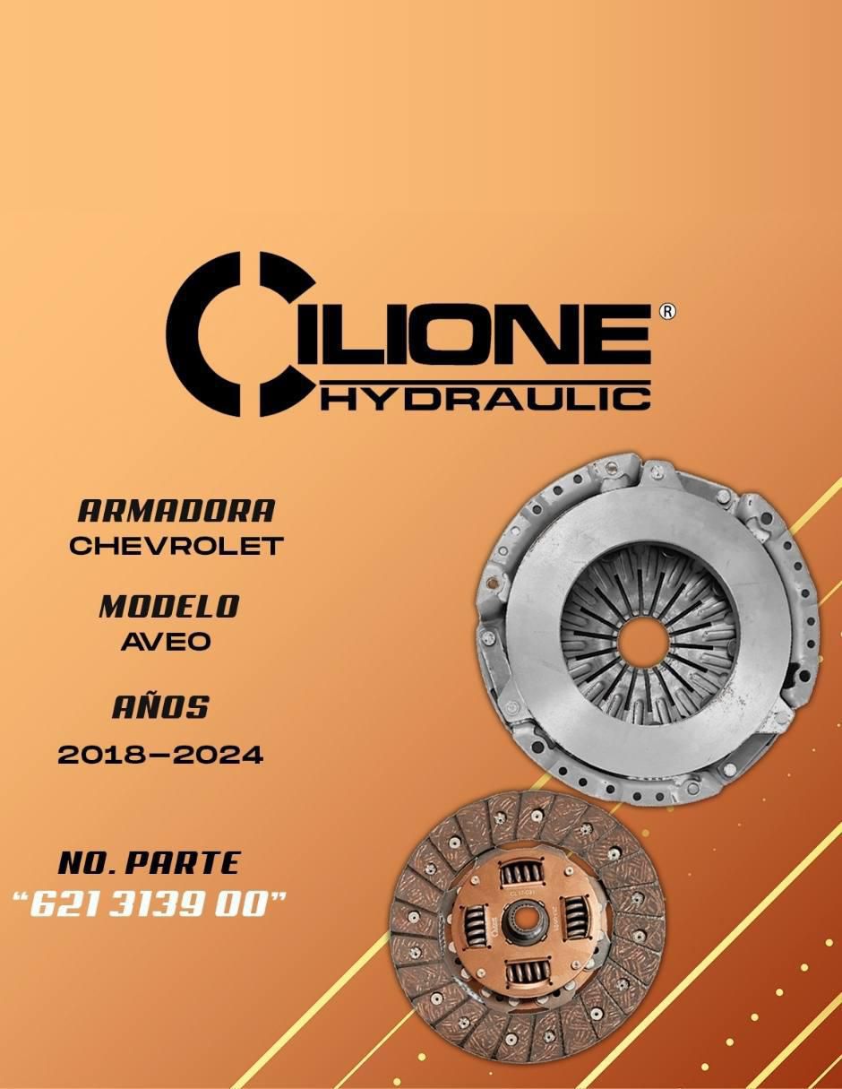 Kit de clutch Chevrolet Aveo 2018 al 2022 5 piezas 2