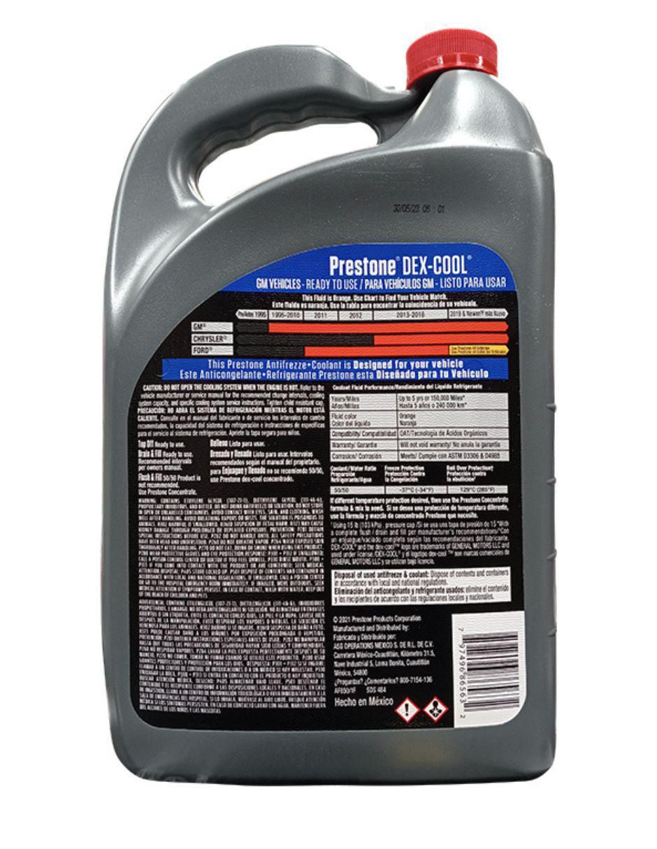 Anticongelante para automóvil 3.78 L 2