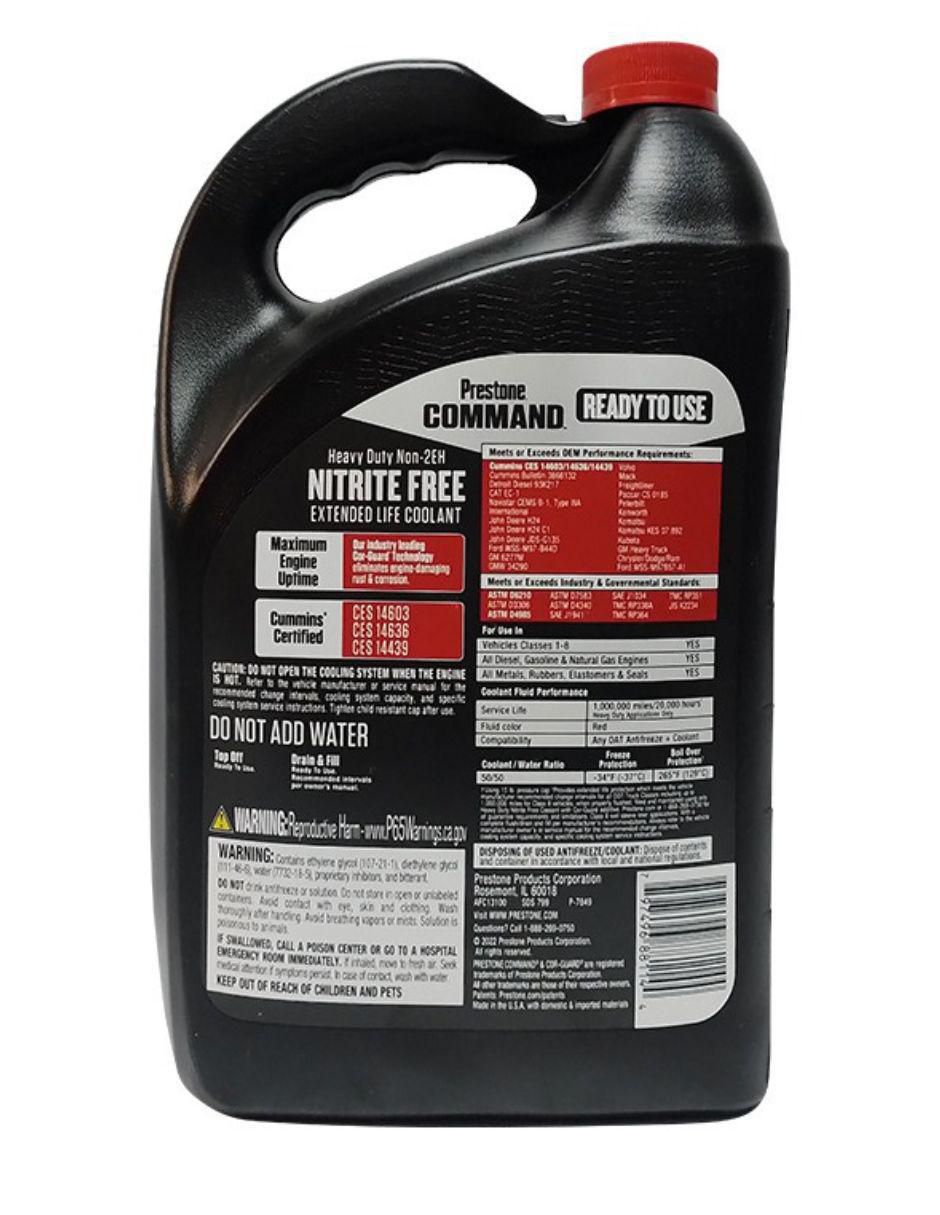Anticongelante para automóvil 3.78 L 2