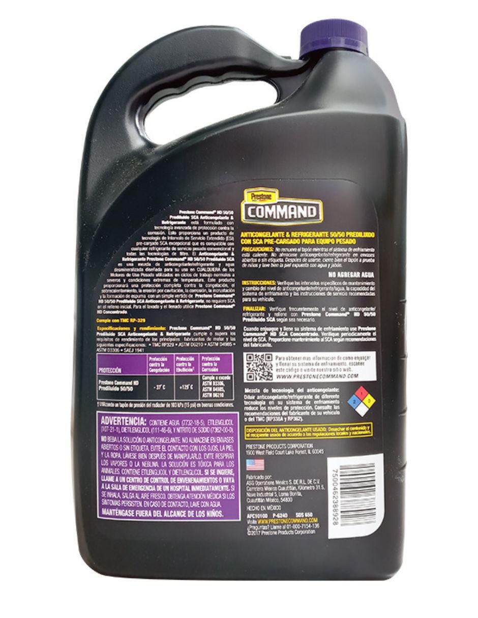 Anticongelante para automóvil 3.78 L 2