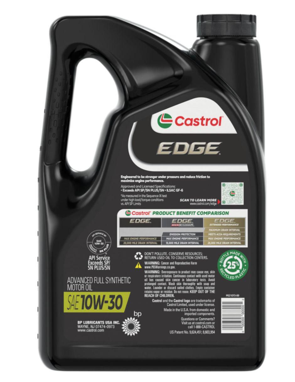 Aceite sintético para automóvil 10W-30 5 L 2