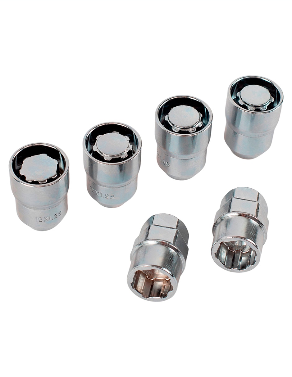 Birlos de seguridad para Volkswagen de acero 5