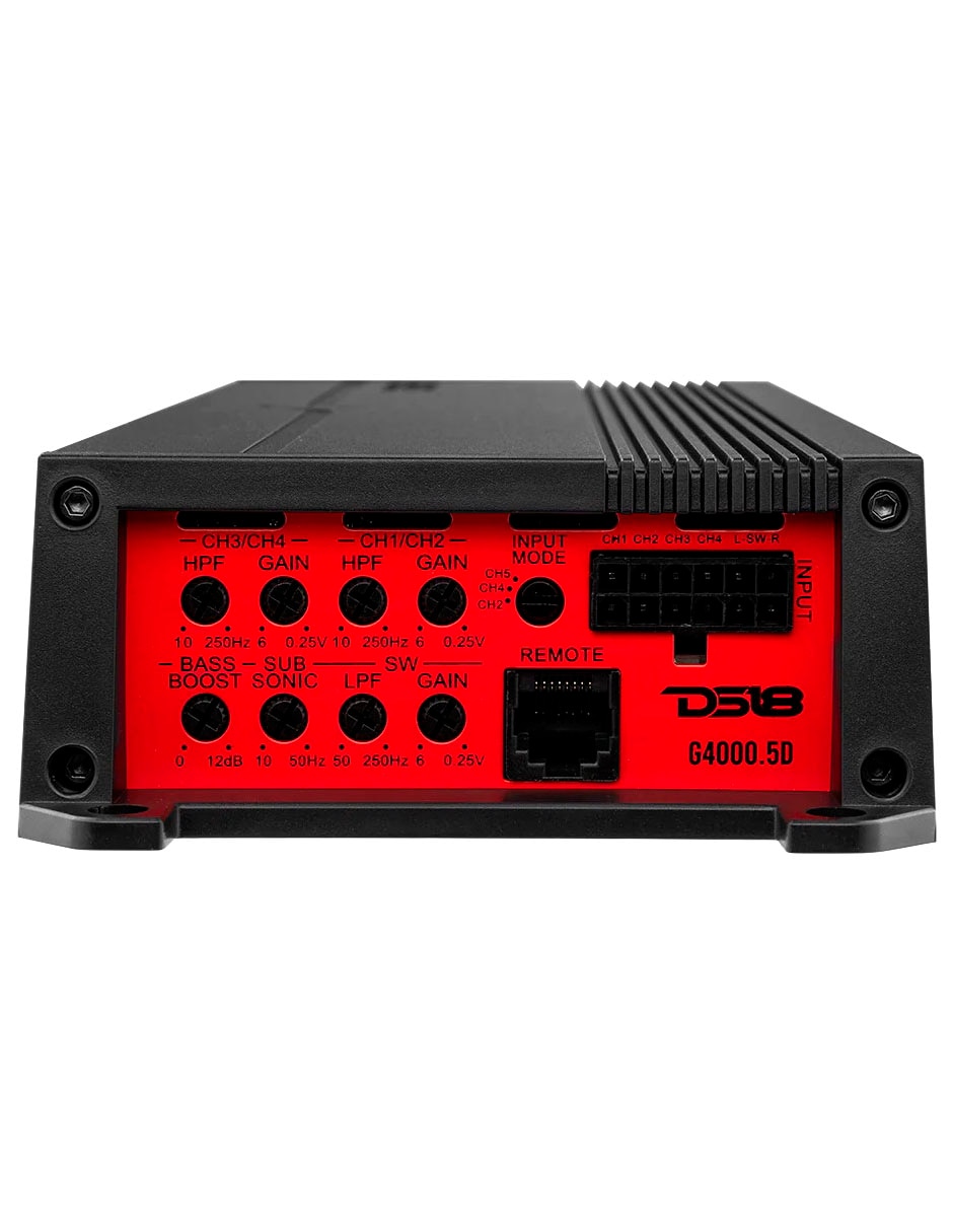 Amplificador para auto G4000.5D de 100 - 130 V 2