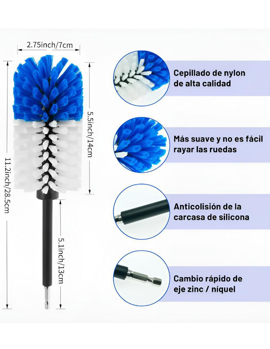 Cepillo de lavado de suaves 4