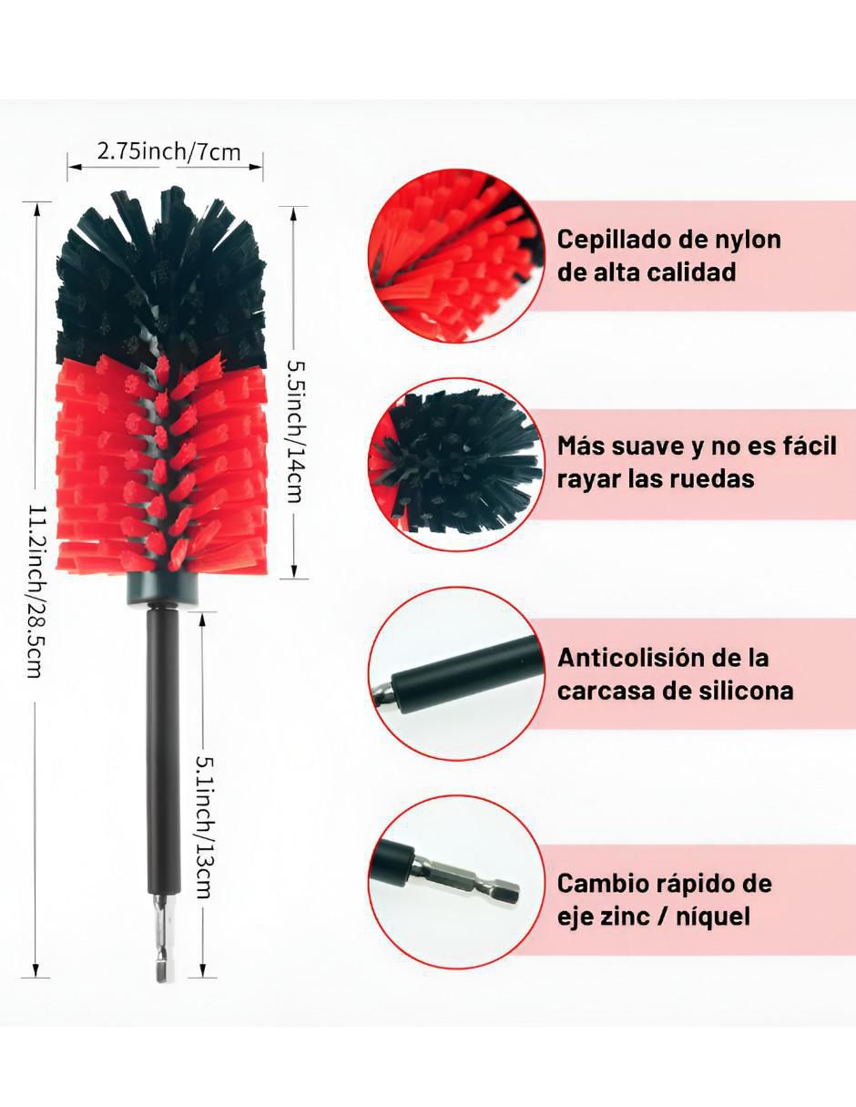 Cepillo de lavado de suaves 4