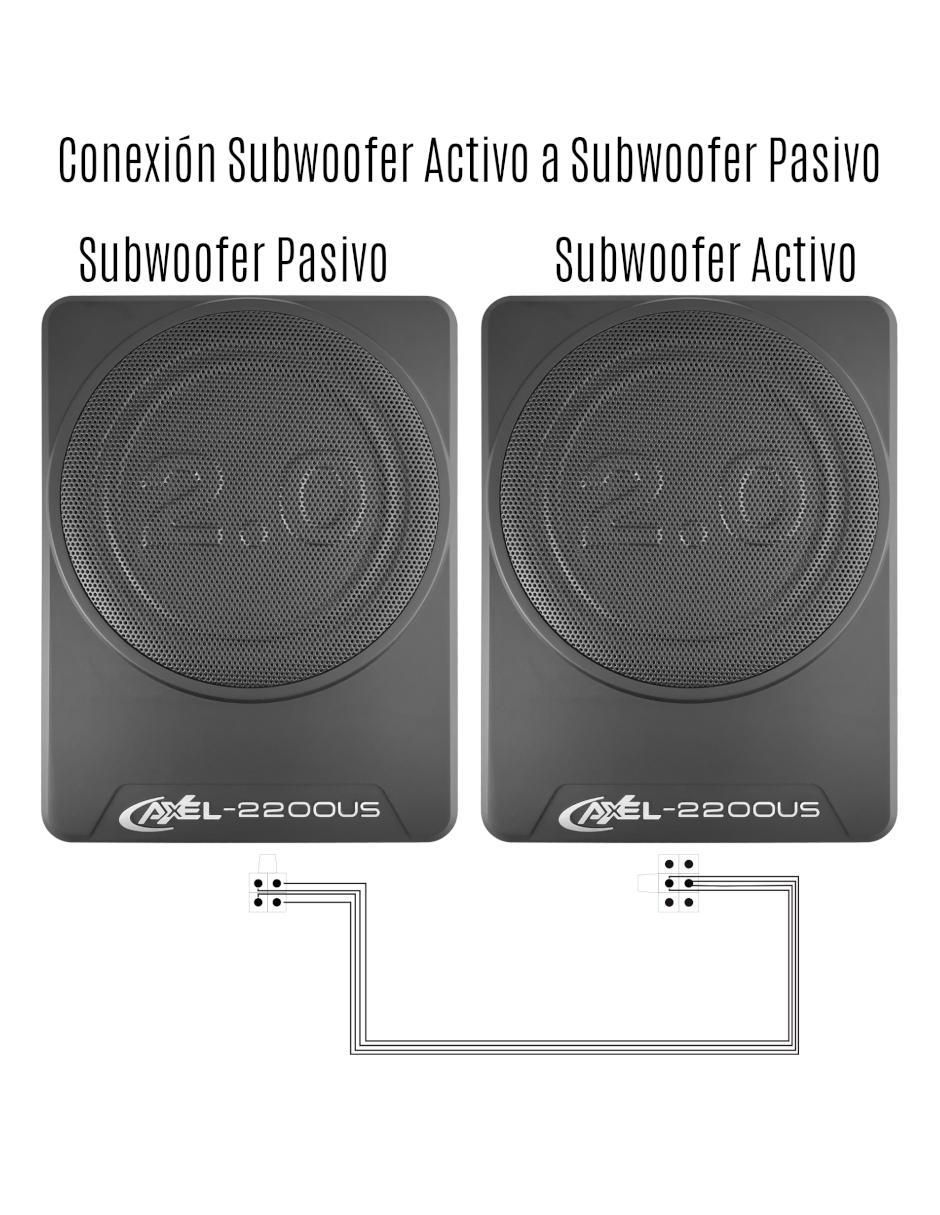 Subwoofer Axel-2200US 4